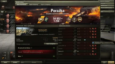 Rick_Deckard - Dobra gra. Szkoda, że przegrana. #wot #worldoftanks