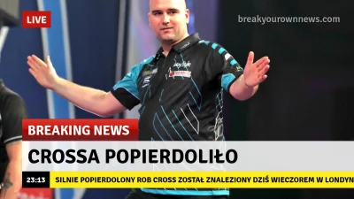 6REY1MISTERIO9 - Nic więcej nie mam do dodania. Rob ty chory człowieku.
#darts #dart