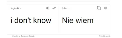 Burqi - Wie ktoś może co znaczy fraza "i don't know"? Jak widać na screenie, google t...