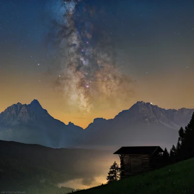 Nightscapes_pl - Sierpniowa Droga Mleczna nad Dolomitami.

#fotografia #astrofoto #...