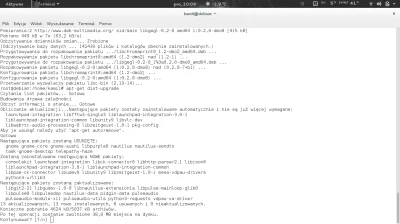 S.....L - Chcę zrobic update Debiana i wpisując apt-get dist-upgrade pokazują mi się ...