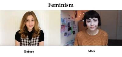 LongWayHome - Kobiety przed i po nasiąknięciu ( ͡° ͜ʖ ͡°) ideologią feministyczną. 
...