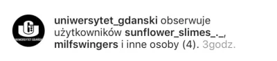 Ellendir - Oficjalny profil Uniwersytetu Gdańskiego na instagramie, niecodzienny gust...