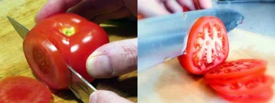 enslavedeagle - Krojenie pomidora: od "dupki" czy od boku? Osobiście uważam, że kroje...
