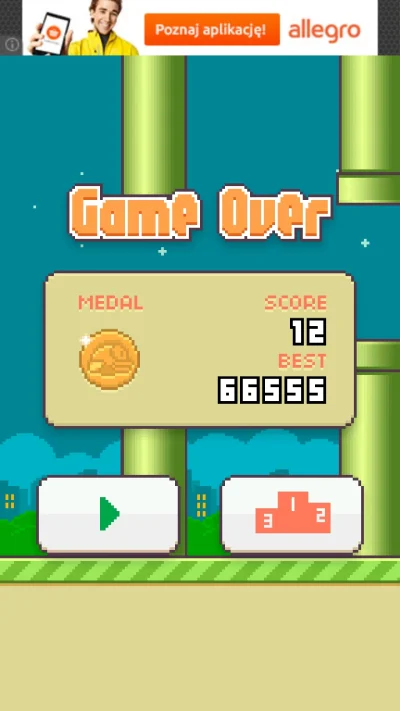 Hermes0017 - A wy co? Nadal jakieś 20? 

#flappybird #gry #rekord