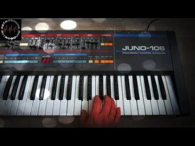 xandra - Roland Juno-106 Analog Synthesizer (1984) Manic Tuesday - 80s synthpop retro...