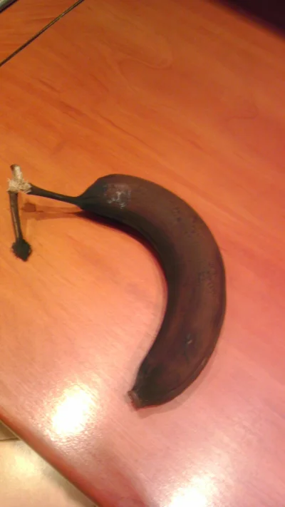 viejra - Tak wyglada #banan, ktory moj #rozowypasek zostawila, jak to ona powiedziala...