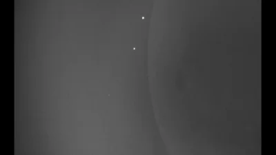 namrab - Księżyc zakrywa dwie gwiazdy, HIP 92301 oraz HIP 92307. Jedna sekunda na fil...
