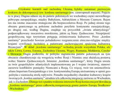 mossad - A tutaj kilka słów na temat Polski i tzw. kordonu sanitarnego jak to nazywa ...