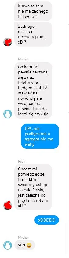 Khraell - Ja tylko poinformuję #lodz co do awarii internetów xD