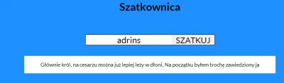 adrins - hmm ciekawe co kto może mieć na myśli ;]

#szatkownica #wykopowaszatkownica