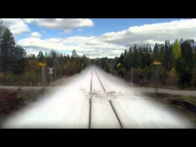kayleigh1507 - Cztery pory roku z perspektywy maszynisty norweskiej kolei. #zima #fil...