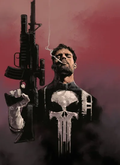 ColdMary6100 - #punisher #conceptart Dave Seguin #komiks