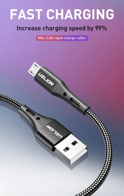 duxrm - USLION 3M Micro USB Cable
Kupon sprzedawcy 1/1$
Cena:
0,5m - 0,57$
1m - 0...