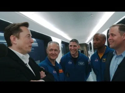 monarchista - Świeży film od NASA z Elonem Muskiem.
#spacex