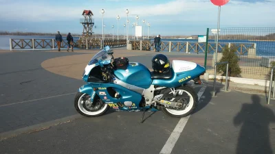 Kacman90 - #motocykle #pokazmotocykl #luty #takazimamozebyc
Moje Suzuki na pierwszym ...