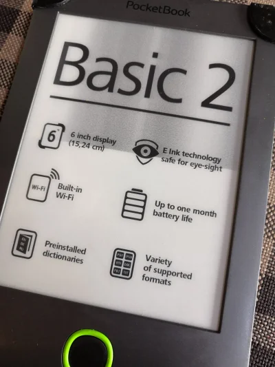 fotszyrzk - Hej Mirki, chyba mi zdechl Pocketbook Basic2, dzisiaj go otwieram a tu ta...