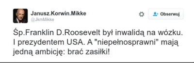 k.....a - Janusz Korwin Mikke mocno anihiluje niepełnosprawne lewactwo.
#neuropa #be...