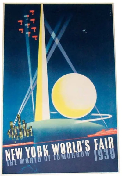 o.....y - Na koniec plakat z wystawy światowej w 1939r.