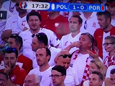 luki839 - A któż to "kubicuje" naszym ( ͡° ͜ʖ ͡°) #mecz #kubica #euro2016