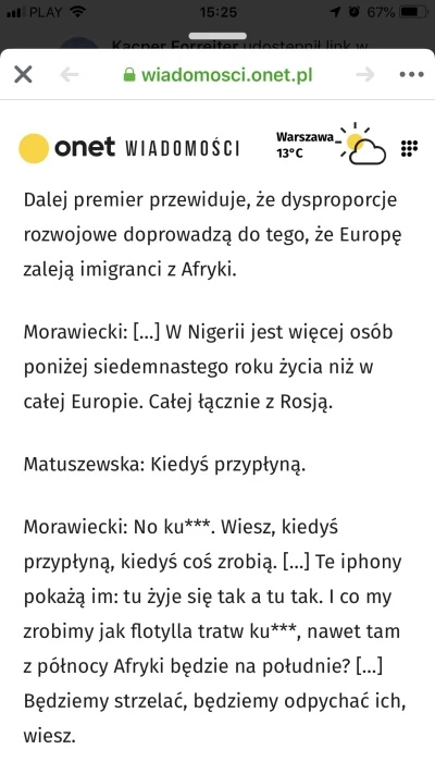 WujekRada - A jak Janusz Korwin Mikke mówił o strzelaniu do uchodźców to się wszyscy ...
