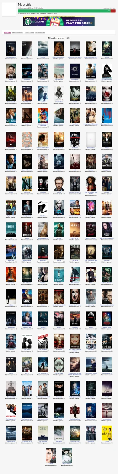 VGDb - > (...) i maniaczka seriali od wielu lat

@catch: to się w sumie dobrze skła...