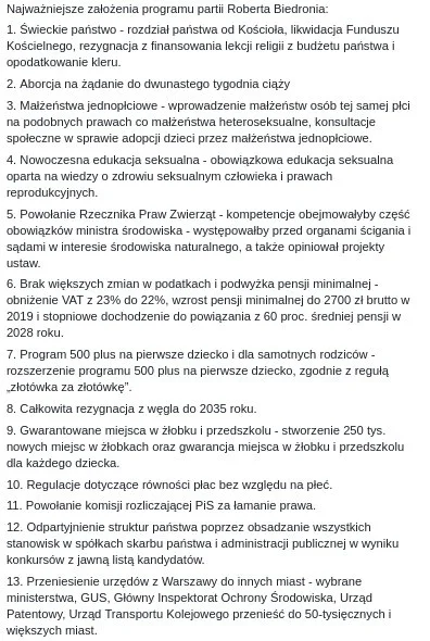 n.....y - Socjalizm i populizm. Ciekawe skąd weźmie na to pieniążki? To nawet PiS roz...