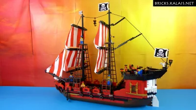 Kalais - Statek piracki z #LEGO to chyba marzenie każdego, kto był dzieckiem na przeł...