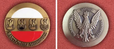 tojestmultikonto - MEDAL OKOLICZNOŚCIOWY WYBITY NA CZEŚĆ ZASŁUŻONEGO DLA OBRONNOŚCI R...