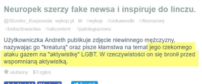 rzep - > tam gdzie publikuje wizerunek mężczyzny, stosując wobec niego mowę nienawiśc...