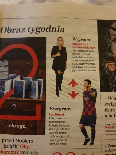 a.....7 - Wprost - przegranym w tym roku najlepszy piłkarz świata bo strzelił kilka b...