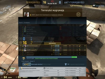 P.....o - #csgo moje pierwsze 16-0 nie wiem co sie tam #!$%@?, przeciwnicy to 2x kala...