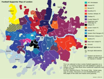 r.....k - Mapa Londynu - wpływy klubów piłkarskich
Bądź tu mądry i ubierz szalik czł...