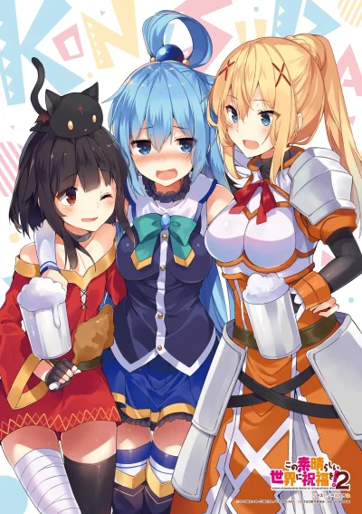 odglosy_bebnow - (｡◕‿‿◕｡)
#randomanimeshit #anime #konosuba #megumin #aqua #darkness...