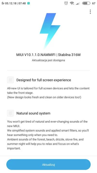 p.....y - Przyszło powiadomienie 
#xiaomi #redmi4x #miui