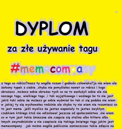 C.....e - @Turqi: niezwykle rzadki żółty dyplom