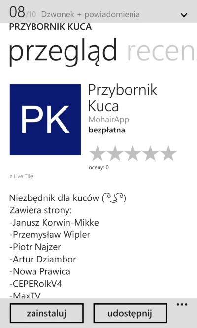 f.....u - Co to k---a jest? ( ͡° ͜ʖ ͡°)



#windowsphone #bojowkawindowsphone #aplika...