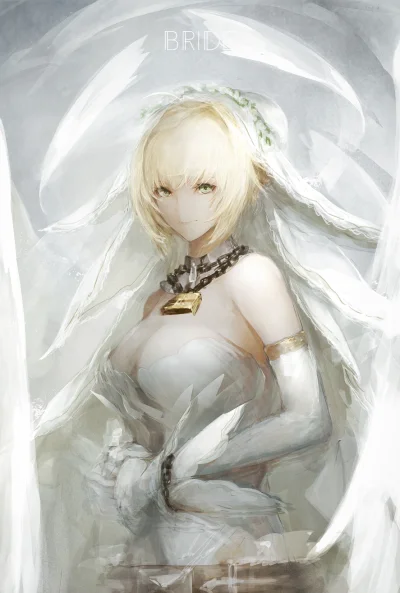 NarNarew - #randomanimeshit #fate #saber #redsaber #neroclaudius #saberbride [ #saber...