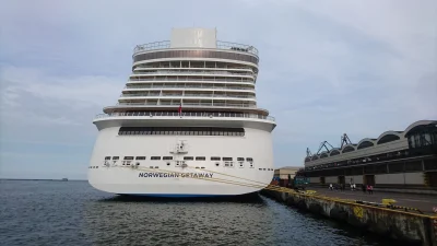 Jadzia - Dzisiaj w Gdyni zacumował „Norwegian Getaway”. Zbudowany został w 2014 r. Je...