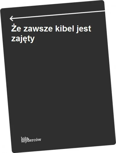 Wozyack - @loza__szydercow: