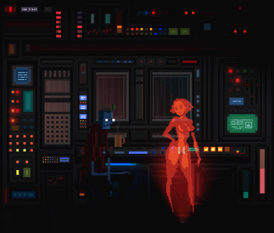 LostHighway - #cyberpunk2077 #8bit #gif