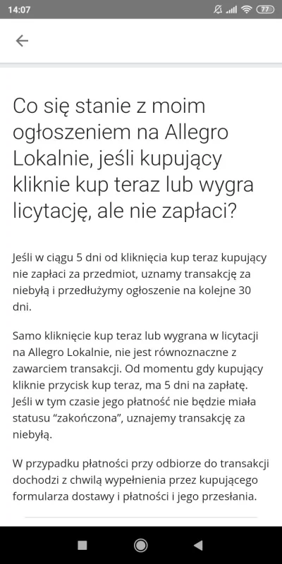 A.....9 - No to ładnie...polityka Allegro = klient nasz pan.

#allegro #allegrolokaln...