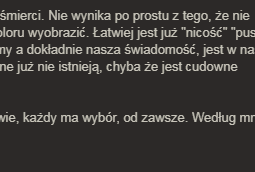 perfidnyplan - @WiFoN_xD: no bywają, dlatego przez chwile obawiałem sie po smierci je...