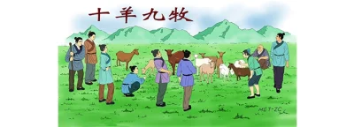 zpue - Idiom: 9 pasterzy dla 10 owiec (十羊九牧)

Idiom "9 pasterzy dla 10 owiec" wywod...