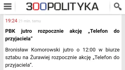 adi2131 - Komorowski porady traktuje bardzo dosłownie ( ͡° ͜ʖ ͡°)
Jutro będzie dzwon...