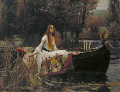 arsaya - (｡◕‿‿◕｡)
John William Waterhouse, The Lady of Shalott, 1888
#malarstwo #sz...