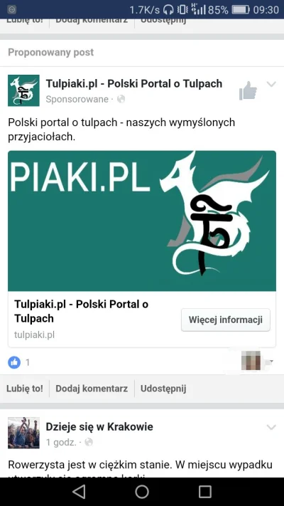 yagna - Co ten pejsbuk mi proponuje. #facebook #tulpa #wtf