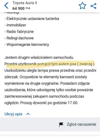 dnaoka - @dnaoka: ogłoszenie na otomoto( ͡° ͜ʖ ͡°)
Ciekawe o jakiego psa chodziło( ͡...