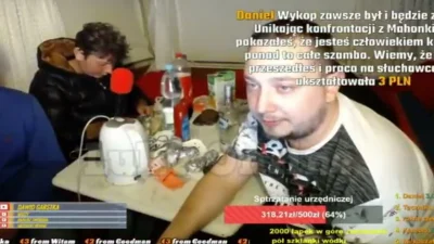 Dzierzyslaf - Wczorajszy donejt zloto ( ͡º ͜ʖ͡º)
#danielmagical #patostreamy