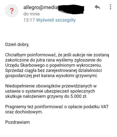 Mardyn - Dzisiaj około godziny 13 dostałem dość ciekawego maila (został podany niżej)...